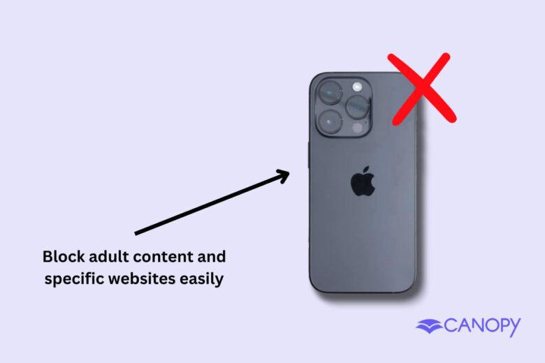 Setup iOS parental controls to block adult content
