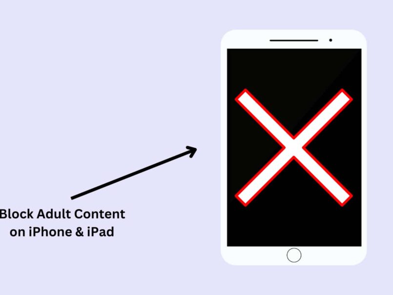 block adult content ipad