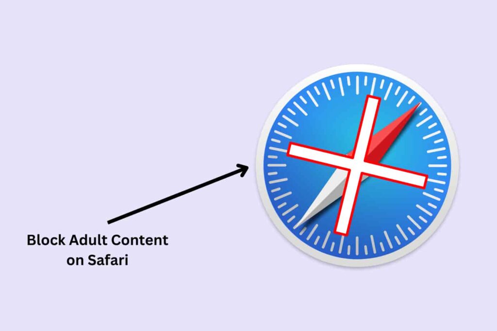 how to block adult content safari