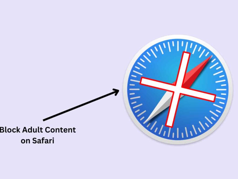 how to block adult content safari