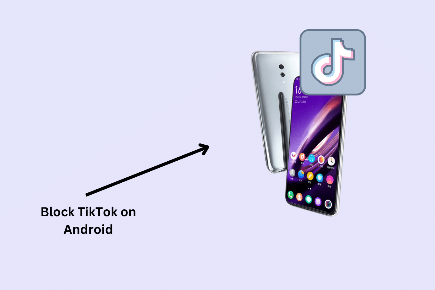 Block TikTok on android