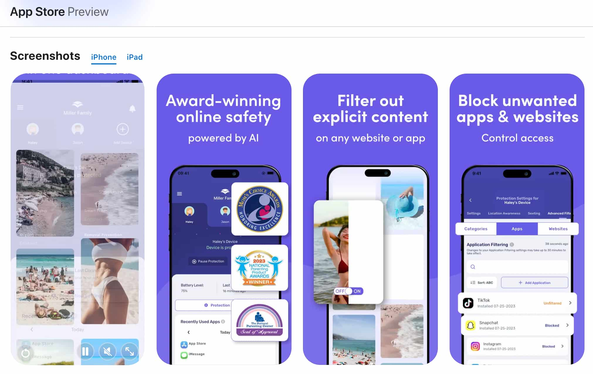 Canopy app blocker